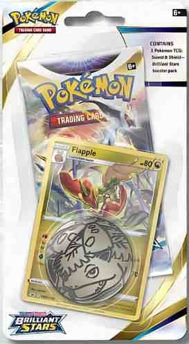 ảnh booster pack Checklane Blister Brilliant Stars FLAPPLE